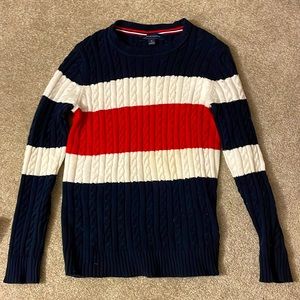 Tommy Hilfiger Red White Blue Sweater